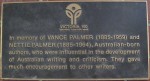 vance-and-nettie-palmer-plaque